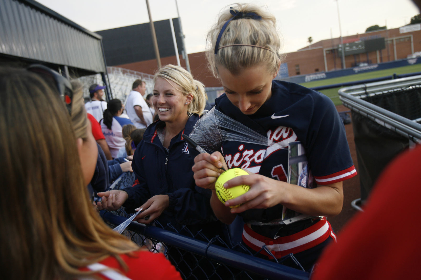 University of Arizona pitcher Taryne Mowatt